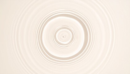 Obraz premium Tranquil water ripples spreading on a pale background create an elegant and calming visual effect for versatile designs.