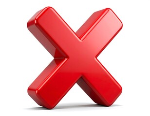 Red 3D cross symbol (1)