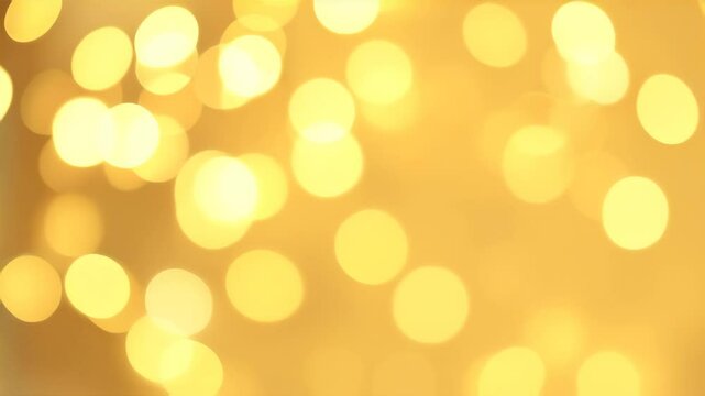 Yellow background with a lot of lights
