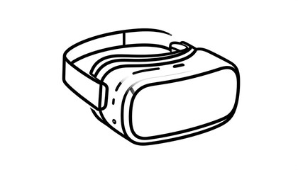 Simple VR Headset Icon