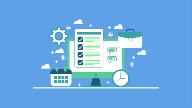 Online Project Management and Task Tracking with Schedule Communication and Workflow Automation
