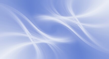 Naklejka premium Abstract Blue and White Swirls Creating a Sense of Movement and Flow