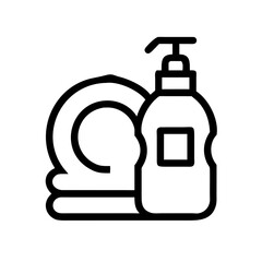 Fototapeta premium dish soap icon