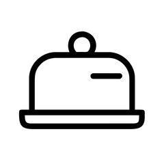 butter dish icon