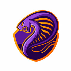 vector image of an eagle