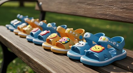 Charming Rubber Slides