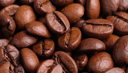 Close-up of coffee beans
