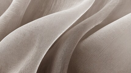 Soft, flowing, light taupe fabric