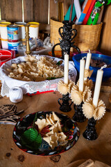 trabajo cera escamada