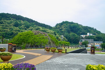 Walkway to Tomb of King Muryeong Dome