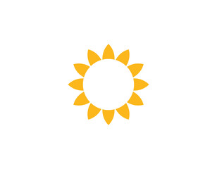 Minimalist and Professional Sun vector template