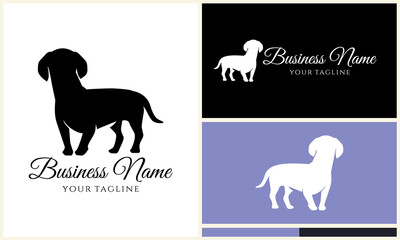 Dachshund Logo Design Variations. (6)