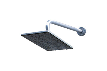 Old Head shower for shower area next to swimming pool in resort, hotel, pool villa residence....