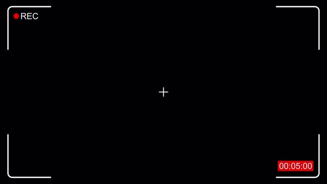 Video camera frame interface with alpha channel. 4K video