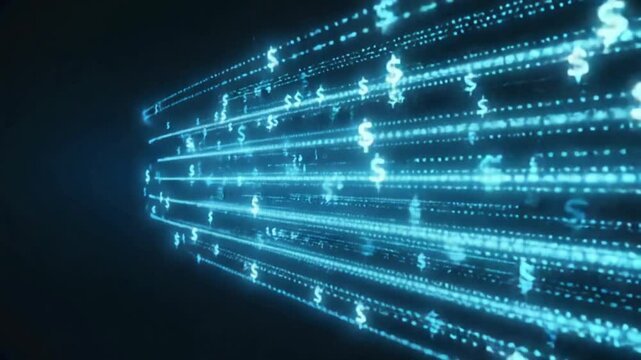 binary code background
