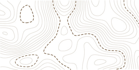 Topographic map lines background. Abstract vector illustration.