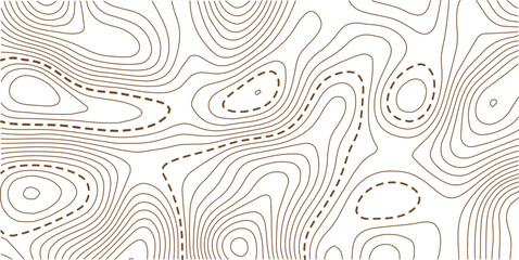 Contour topographic map. Geographic grid map background. Vector illustration.