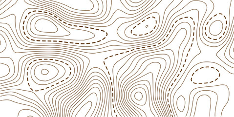 Contour topographic map. Geographic grid map background. Vector illustration.