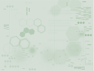 Cyber ​​material_background image_green