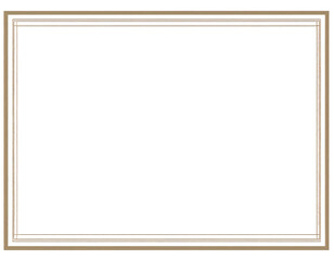 Obraz premium Firefly_Elegant frame for your text, photos or invitations, Elegant blank Frame for certifica