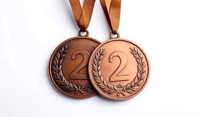 Two bronze medals