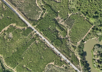 Top View Aerial Photograph