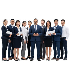 Obraz premium group of businesspeople