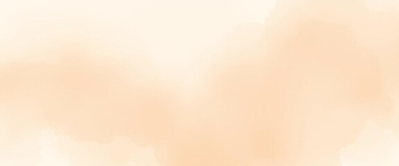 Soft peach to cream watercolor wash, subtle texture,  art,  wedding