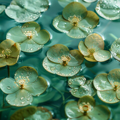 a flower background 
