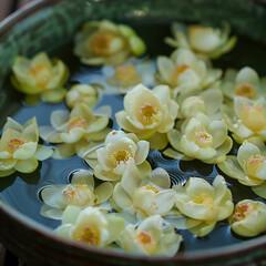 a flower background 
