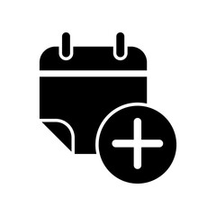 Calendar icon design template SVG