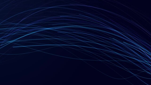Dark moody line background of waving lines