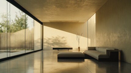 Modern Minimalist Living Room (1)
