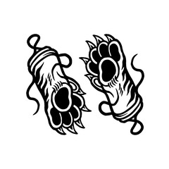 japanese traditional claw tattoo designs