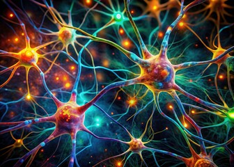 Microscopic view: prolonged exposure unveils spinal cord's neuron connections and synapses.