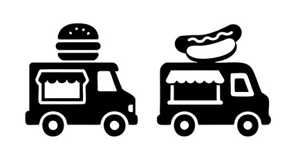 푸드트럭 아이콘