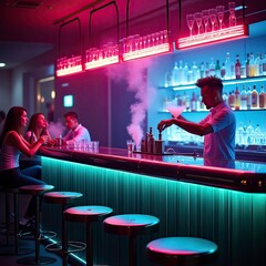 couple in nightclub