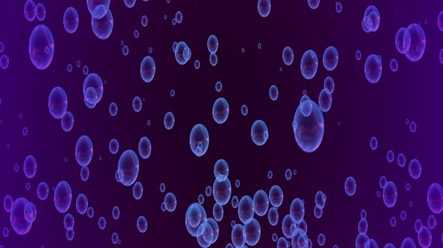 bubble soda foam particle effect falling sparkle shape element background