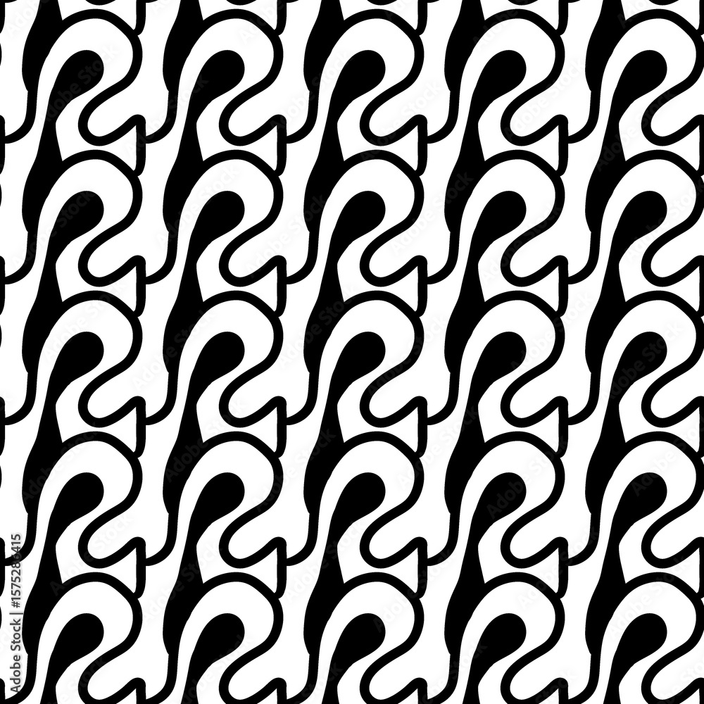 Poster seamless pattern of abstract background