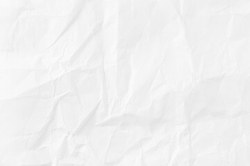Textured White Paper Background with Creases and Wrinkles