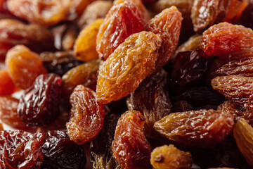 Close-Up View of Assorted Dried Fruits on White Background