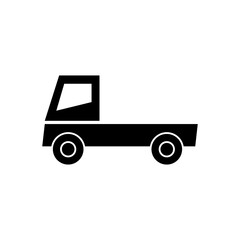 truck icon isolated sign symbol vector, simple trendy style illustration for web and app..eps