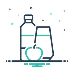 Mix icon for juice