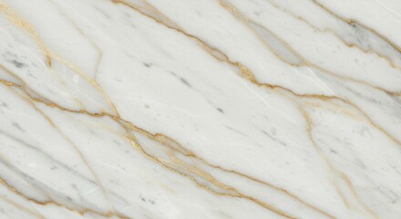 Marble Texture with Golden Veins Detailed Stone Background