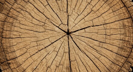 Tree Trunk Texture Detailed Cross Section Close-up