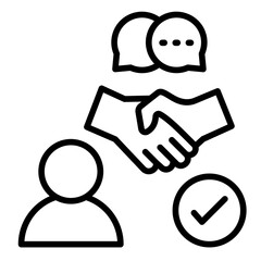 Soft Skills  Icon Element For Design
