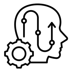 Capability Map  Icon Element For Design
