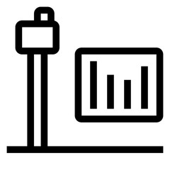 water leak detection line outline