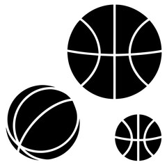 Obraz premium basketball ball icon