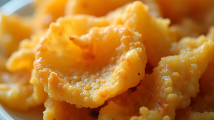Close up of a crispy french fries